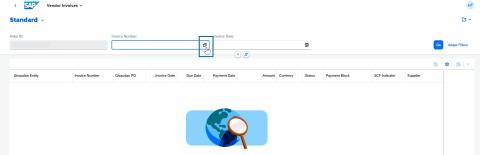 fiori-vendor-invoicing-number-filter-ariba